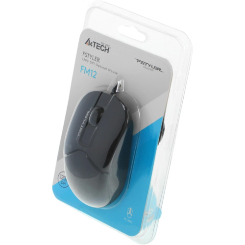 FM12BLACK Мышь A4Tech Fstyler FM12 черный оптическая 1200dpi USB 3but (FM12 BLACK) фото 8 FM12BLACK Мышь A4Tech Fstyler FM12 черный оптическая 1200dpi USB 3but (FM12 BLACK) фото 8