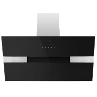 MERSEY90InoxGlassBLACK ВЫТЯЖКА MAUNFELD MERSEY 90 ""НЕРЖАВЕЙКА""/ЧЕРНОЕ стекло/ Тип: настенная Цвет: черный Управление: сенсорное Ширина, мм:900 Полная потребляемая мощность, Вт: 270 Количество скоростей: 3 Максимальная производительность, м3/ч: 1050 Диам