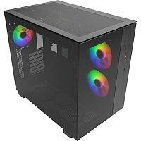 KING65BPRO Корпус Montech King 65 PRO черный ATX 8x120mm 6x140mm 2xUSB3.0 audio bott PSU [KING 65 B PRO]