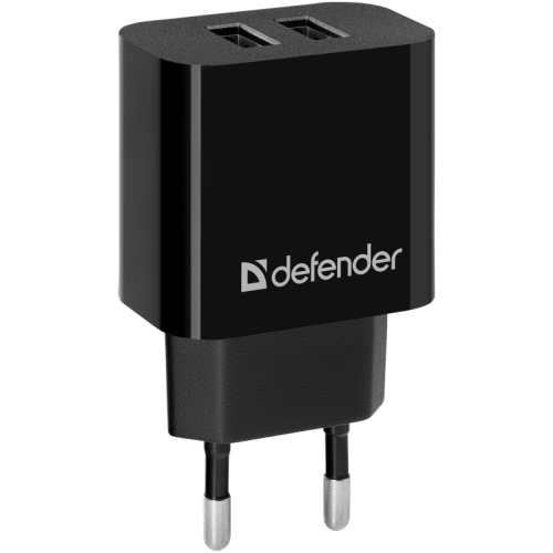83581 Defender Сетевой адаптер UPC-21 2xUSB,5V/2.1А кабель microUSB
