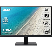UM.WV7CD.303 Монитор/ ACER V227QE3biv 21,5'', ZeroFrame, Black, 16:9, IPS, 1920x1080, 4ms, 250cd, 100Hz, 1xVGA + 1xHDMI(1.4), sync: FreeSync