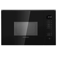 MBMO820SGB09 Встраиваемая микроволновая печь MAUNFELD/ Встраиваемая микроволновая печь, сенсорное управление, 8 режимов, 20 л, 1270 Вт, гриль, черное стекло