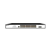 OS3126/A1A Коммутатор/ Управляемый L2 коммутатор, 24x1000Base-T, 2x1000Base-X SFP, консольный порт RJ-45, комплект для установки в 19" стойку