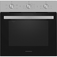 AEOC6040S Шкаф духовой электрический MAUNFELD/ Духовой шкаф, Тип: электрический 60 см, таймер, 3 режима, утапливаемые переключатели, гидролизная очистка, цвет нержавеющая сталь