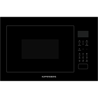 HMF627B Встраиваемая микроволновая печь Kuppersberg/ Встраиваемая микроволновая печь Kuppersberg, High-Tech, 25 л, мощность 900 Вт (мощность гриля 1200 Вт), кварцевый гриль, 5 уровней мощности, 8 автоматических программ, размораживание, сенсорное управлен