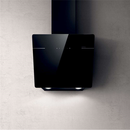 LESSENZABL/A/60-PRF0117403A Вытяжки ELICA/ Пристенная наклонная, 60 см, 1200 куб.м., сенсорное управление, черное стекло фото 2