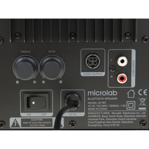 6945198855886 Акустическая система/ Колонки Microlab B77BT (2.0; 64 Вт, 2RCA, Bluetooth) фото 6 6945198855886 Акустическая система/ Колонки Microlab B77BT (2.0; 64 Вт, 2RCA, Bluetooth) фото 6