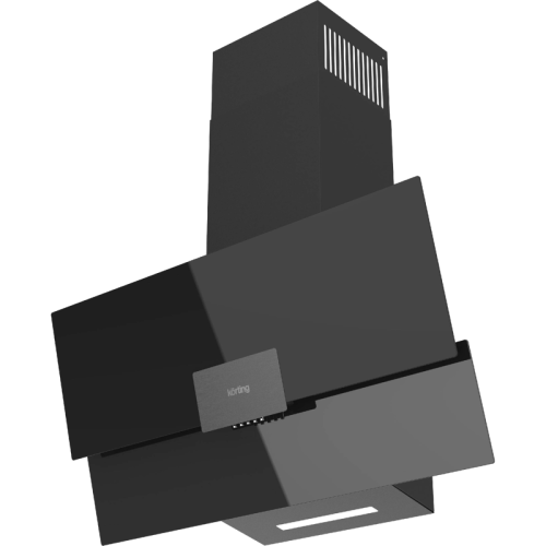 KHC96373BXGN Наклонная вытяжка Korting/ Наклонная, 90см, кнопочное управление, черное стекло
