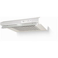 SENTIWH/F/60-PRF0023843C Вытяжки JET AIR/ Подвесная, 60 см, слайдерное управление, 350 куб. м. , белая