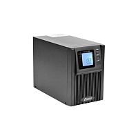 POWERMANOnline1000I(IEC320) ИБП POWERMAN Online 1000, LCD, двойного преобразования, 1000ВА, 900Вт, 4 штуки IEC320 С13 с резервным питанием, USB, RS232, слот SNMP, разъем EPO, батарея 12В 9Ач 2 шт., 1 кабель для нагрузки C13/C14, 144 х 209 х 293 мм., 9.16к