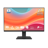 9S6-3PB4CH-278 Монитор/ MSI PRO MP273Q E7 27'', 2560x1440, IPS, 178x178, nit, 75Hz, 4ms, HDMI/DP, noUSB-A, Audio out, T, ExtPWR, 100x100VESA, Black, 1y