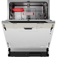 GLM6082 Встраиваемая посудомоечная машина KUPPERSBERG/ Встраиваемая посудомоечная машина KUPPERSBERG, High-Tech, 60 см, 14 комплектов, 3 корзины, 7 программ, конденсационная сушка, автоматическое открывание двери, LED подсветка, кнопочное управление, энер