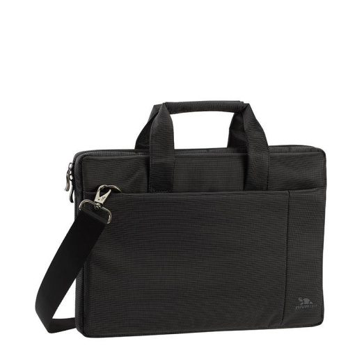 8221BLACK Сумка для ноутбука 13.3" Riva 8221 черный полиэстер (8221 BLACK)