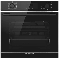 HO622BX Духовой шкаф Kuppersberg/ Духовой шкаф Kuppersberg, High-Tech, 78 л, комбинированное управление, дисплей, таймер, 11 режимов, макс. температура 300 градусов, гриль, телескопические направляющие (на 1 уровень), энергоэффективность А, цвет черный, ц