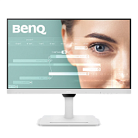 GW2790QT Мониторы/ Benq GW2790QT 27'', 2560x1440, IPS, 60Hz, 20M:1, 250cd, 5ms, 2*HDMI, DP, USB-C (65W)Speakers, Height adj 110, Pivot, Flicker-free; Low Blue Light, 3Y, White