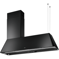 IKONAMAXXIPUREBLMAT/F/120-PRF0171195 Вытяжка ELICA/ Вытяжка ELICA, 120 см, потолочная, отвод/рециркуляция, LED освещение, сенсорное управление, таймер с автовыключением, 3 скорости + интенсивный режим, индикация насыщения фильтра, датчик дыма и пара Airma