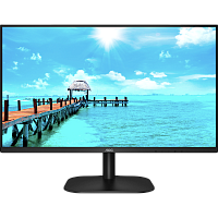 27B2H/EU Монитор/ AOC 27B2H/EU 27'', 1920x1080, IPS, 75Hz, 20M:1, 250cd, 4ms, VGA, HDMI 1.4, Flicker Free, Low Blue Light, VESA, 3Y, Black