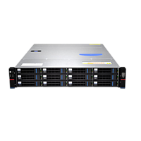 0.81.402.0008 Серверный корпус/ Gooxi RMC2112-670-HS-NV-D 2U 12bay chassis, SAS/SATA/NVME backplane, rear 2*2.5"SAS/SATA, 1300W 1+1, EU power cables, rail kit