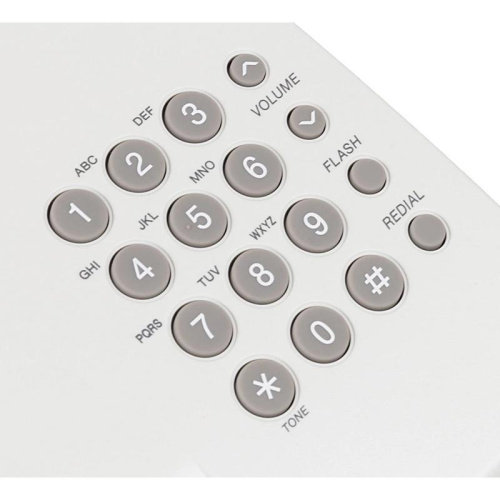 KX-TS2350RUW Телефон проводной Panasonic KX-TS2350RUW белый фото 6