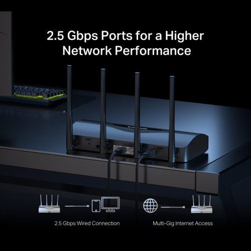 MR27BE Маршрутизатор/ BE3600 Dual-Band Wi-Fi 7 Router фото 9