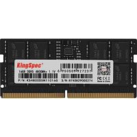 KS4800D5N11016G Оперативная память DDR5 16GB 4800MHz Kingspec KS4800D5N11016G RTL PC5-38400 CL40 SO-DIMM 288-pin 1.1В single rank Ret [KS4800D5N11016G]
