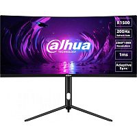 DHI-LM30-E330CA Монитор Dahua 30" DHI-LM30-E330CA черный VA LED 21:9 HDMI матовая HAS Piv 3000:1 250cd 178гр/178гр 2560x1080 200Hz DP FHD 6.5кг