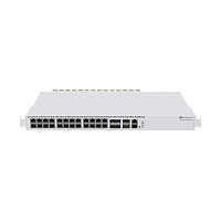 CRS326-4C+20G+2Q+RM Коммутатор/ Switch 20x 2.5G Ethernet, 4x combo (2.5G/10G SFP+), 2x 40G QSFP+ ports, dual power