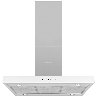 DUDL8GW Вытяжка Kuppersberg/ Островная вытяжка, ширина 90, отвод/рециркуляция, 850 м3/час, электронное сенсорное управление, 3 ступенчатая регулировка скорости, светодиодное освещение 4x2 Вт, металлические жироулавливающие фильтры, угольный фильтр KF-ES (