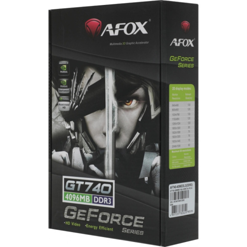 AF740-4096D3L3 Видеокарта AFOX PCIE16 GT740 LP 4GB GDDR3 AF740-4096D3L3 фото 6 AF740-4096D3L3 Видеокарта AFOX PCIE16 GT740 LP 4GB GDDR3 AF740-4096D3L3 фото 6