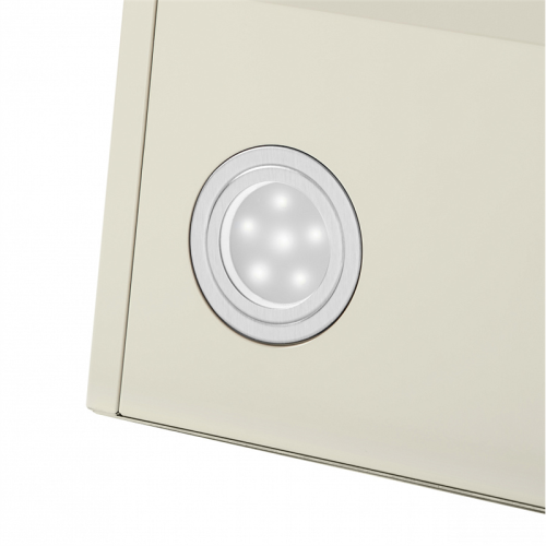 SKYSTARCHEF60GlassBeige ВЫТЯЖКА MAUNFELD/ Наклонная вытяжка с настенным креплением, 60 см, 1000 м3/ч бежевый фото 8