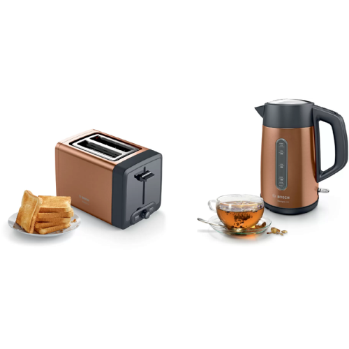 TAT4P429 Тостер Bosch/ Тостер, DesignLine, 2 отделения, цвет коричневый/черный фото 8