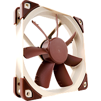 NF-S12AULN Кулер для корпуса/ Case Cooler Noctua NF-S12A ULN (120x120x25mm, 3-pin, 43.73CFM, 8.6dBA, 800RPM, Beige/Brown)