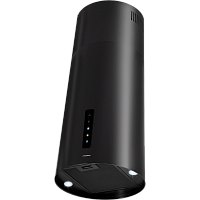 Ford39IslaSensorBlack Вытяжка MAUNFELD/ Цилиндр, островная, 1200 м3/ч, 3 скорости, 65 дБ, сенсорное управление, таймер, 39 см, Угольный фильтр CF0042F (приобретается отдельно), Цвет: черный