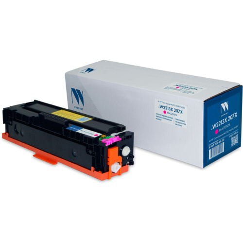 -/ Тонер-картридж NVP NV-W2213X 207X Magenta до версии fw20220729 -/ Тонер-картридж NVP NV-W2213X 207X Magenta до версии fw20220729