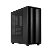 FD-C-NOR1C-05 Корпус ПК без блока питания/ Case Fractal Design North TG Momentum Edition, Midi-Tower, 3x120mm, 2xUSB-A 3.2 + 1xUSB 3.2 Type-C ATX, mATX, mITX Wood panel, Black