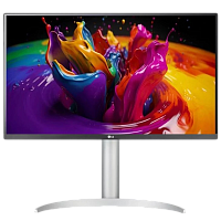 27UP850K-W Монитор/ LG UltraFine 27UP850K-W 27'' 3840x2160, IPS, 178x178, 400nit, 60Hz, 5ms, 2HDMI/DP, 1USB-C, 2USB-A, Audio out, 2x5W, LTP, ExtPWR, 100x100VESA, Белый/Серебристый, 1y