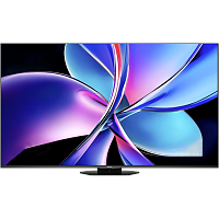 55UR8S Телевизор RGB Mini-LED 55'' Hisense/ 55", Ultra HD, VA, Local Dimming Zones 704, 4K 48-180Hz, 2K 48-330Hz, Smart TV (HomeOS U9.5), Wi-Fi, DVB-T2/T/C/S2/S, HDR 10+, Dolby Vision, Dolby Atmos, Bluetooth, 2.1.2 CH, 2*10W(Main)+20W(Subwoofer)+2*5W(Side