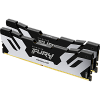 KF564C32RSK2-64 Память оперативная/ Kingston 64GB 6400MT/s DDR5 CL32 DIMM (Kit of 2) FURY Renegade Silver XMP