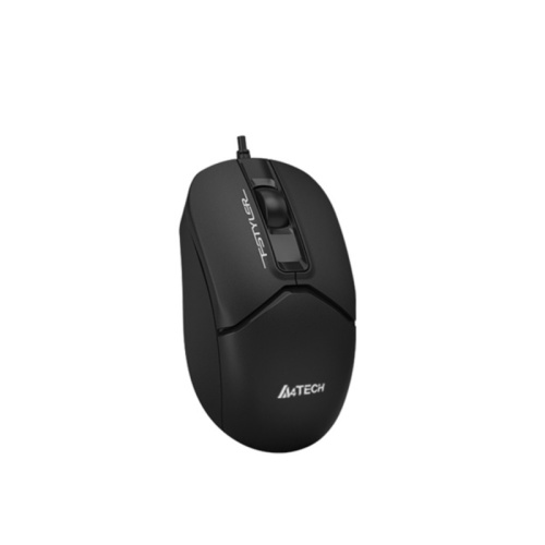FM12SBLACK Мышь A4Tech Fstyler FM12S черный оптич. 1200dpi silent USB 3but (FM12S BLACK) фото 2