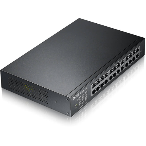 GS1900-24E-EU0103F Коммутатор/ ZYXEL GS1900-24E, Smart L2 switch rack 19 ", 24xGE, desktop, silent фото 3