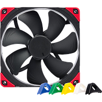 NF-A14PWMchromax.black.swap Кулер для корпуса/ Case Cooler Noctua NF-A14 PWM chromax.black.swap (140x140x25mm, 4-pin PWM, 82.5CFM, 24.6dBA, 1500RPM, Black)