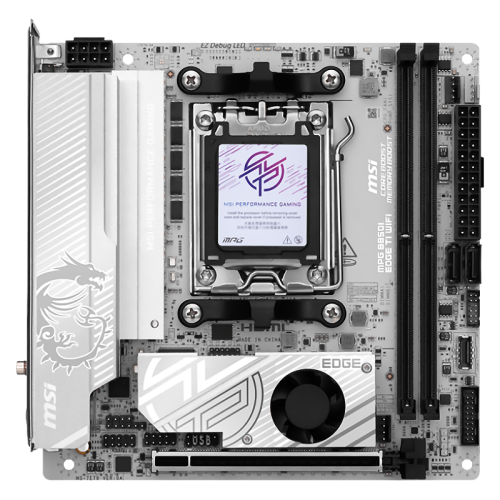 MPGB850IEDGETIWIFI Материнская плата/ MPG B850I EDGE TI WIFI фото 2