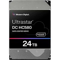 0F65101 Жесткий диск WD SATA-III 24TB 0F65101 WUH722424ALE604 Server Ultrastar DC HC580 4KN (7200rpm) 512Mb 3.5"