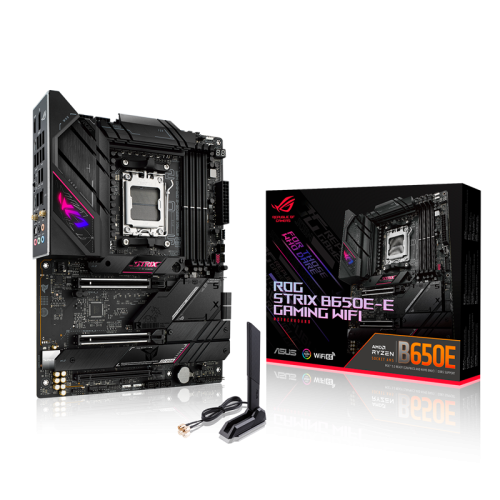 90MB1BB0-M0EAY0 Материнская плата/ ROG STRIX B650E-E GAMING WIFI 90MB1BB0-M0EAY0 Материнская плата/ ROG STRIX B650E-E GAMING WIFI
