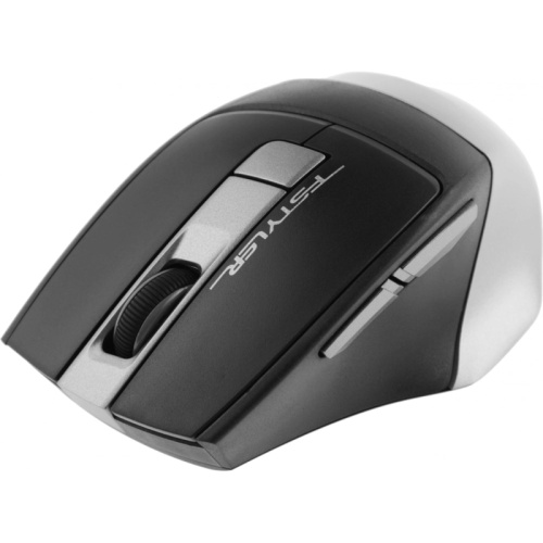 FG35GREY Мышь A4Tech Fstyler FG35 серый/черный оптическая 2000dpi беспров. USB 6but (FG35 GREY) фото 2 FG35GREY Мышь A4Tech Fstyler FG35 серый/черный оптическая 2000dpi беспров. USB 6but (FG35 GREY) фото 2