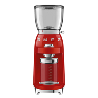 CGF11RDEU Многофункциональная кофемолка с коническими жерновами, 30 уровней помола, цвет красный