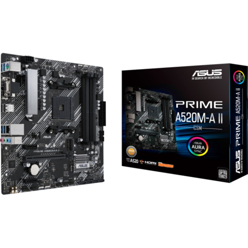 90MB17H0-M0EAYC Материнская плата/ PRIME A520M-A II/CSM фото 8