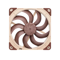 NF-A14x25G2PWM Кулер для корпуса/ Case Cooler Noctua NF-A14x25 G2 PWM (140x140x25mm, 4-pin PWM, 91.58FM, 24.8dBA, 1500RPM, Beige/Brown)