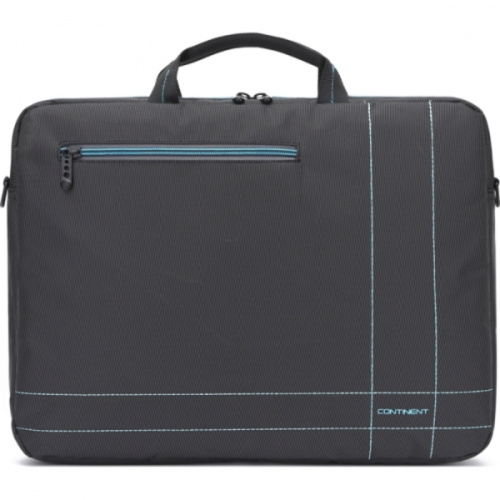 CC-201GB Сумка для ноутбука нейлон/ Continent CC-201 GB 15.6" Grey/Blue фото 2