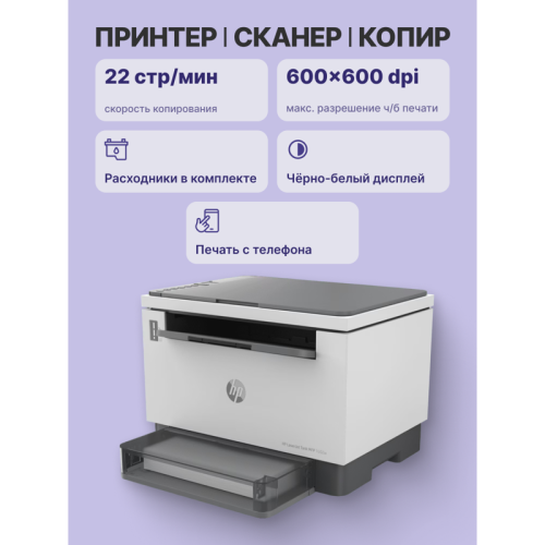 2R3E8A Лазерное МФУ/ HP LaserJet Tank MFP 1602w фото 3 2R3E8A Лазерное МФУ/ HP LaserJet Tank MFP 1602w фото 3
